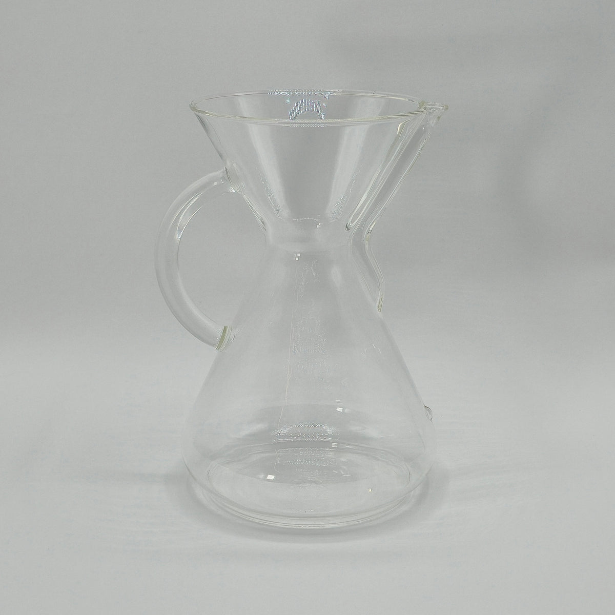 Chemex-kahvinkeitin lasikahvalla, 10 kuppia