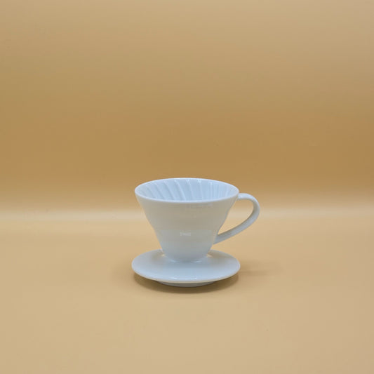 Hario V60 Ceramic Dripper White - 01