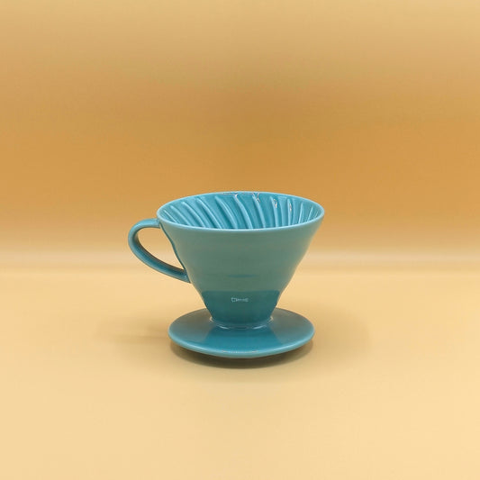 Hario V60 Ceramic Dripper Turquoise Green - 02