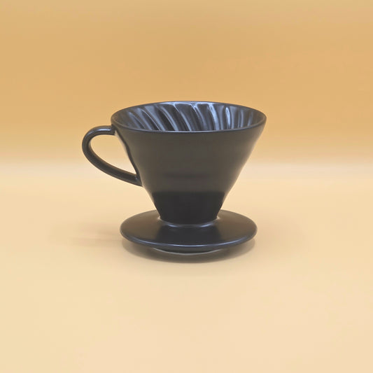 Hario V60-02 Ceramic Coffee Dripper Matt Black