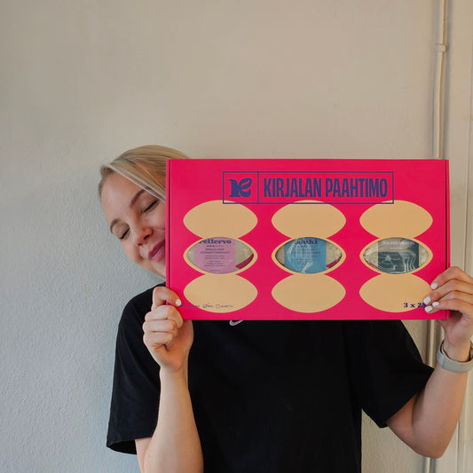 Kirjalan Lahjalaatikko – Valitse 3 Kahvia