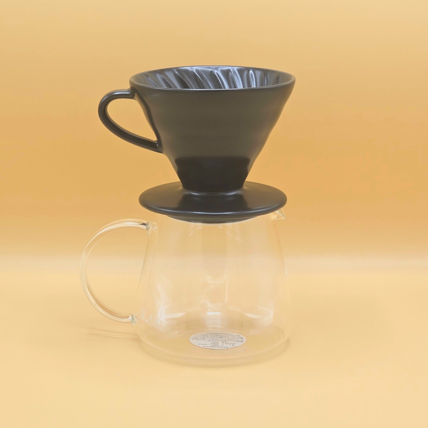 Hario V60-02 Ceramic Coffee Dripper Matt Black