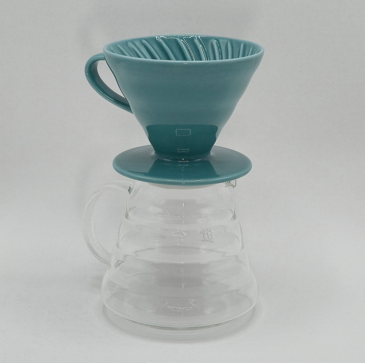 Hario V60 Ceramic Dripper Turquoise Green - 02