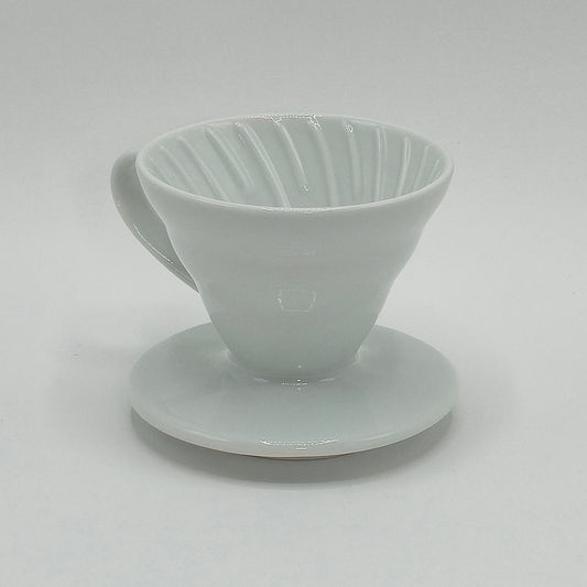 Hario V60 Ceramic Dripper White - 01