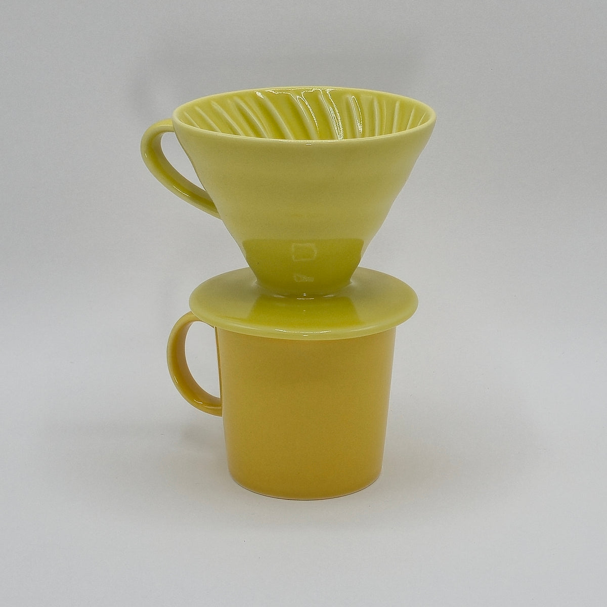 Hario V60 Ceramic Dripper Yellow - 02