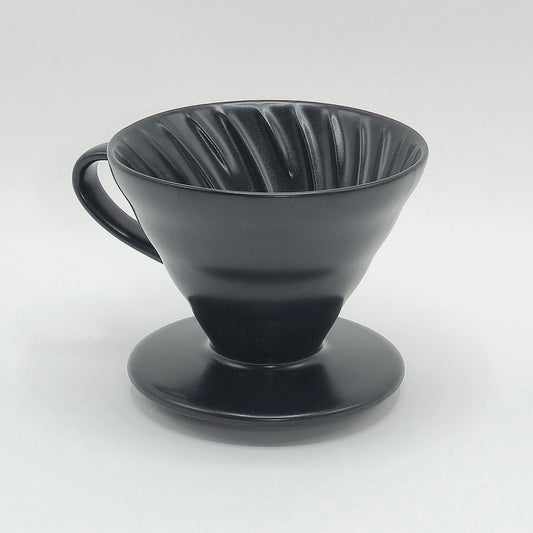 Hario V60-02 Ceramic Coffee Dripper Matte Black