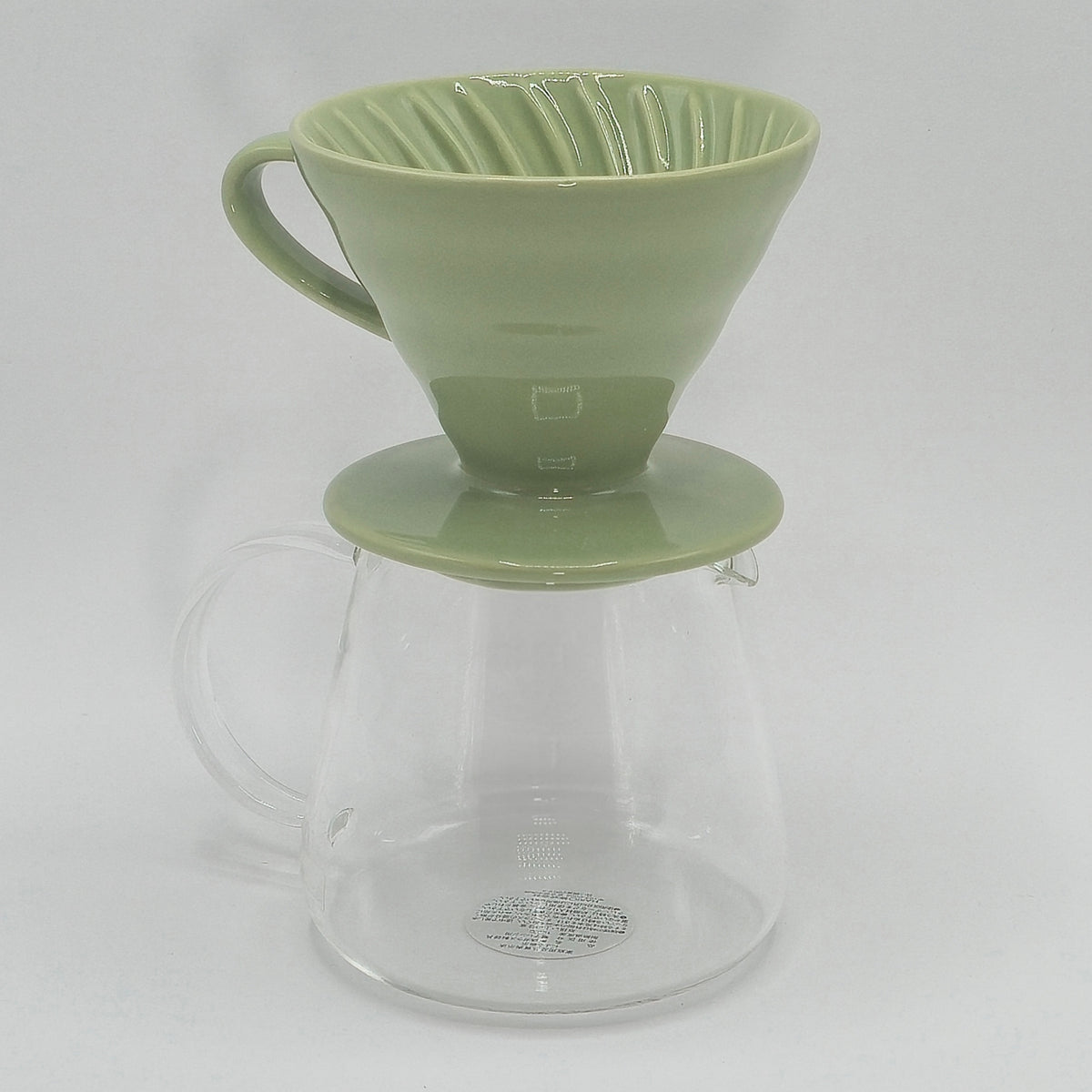 Hario V60 Ceramic Coffee Dripper Smokey Green-02