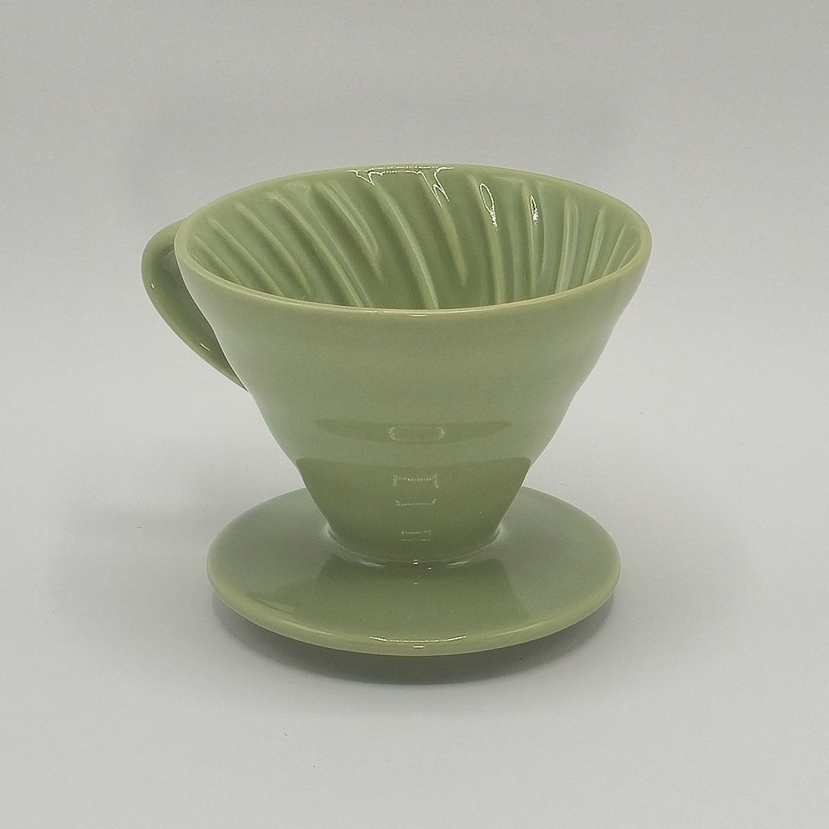 Hario V60 Ceramic Coffee Dripper Smokey Green-02